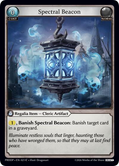 Spectral Beacon - 021 - Common - .asphodel/paradise Draft Pack