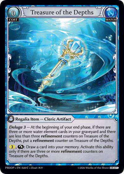 Treasure of the Depths - 028 - Common - .asphodel/paradise Draft Pack