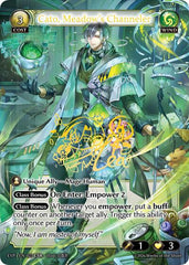 Cato, Meadow's Channeler - 023 - Collector Super Rare - .asphodel/paradise Event Pack