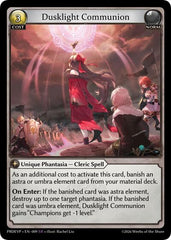 Dusklight Communion - 009 - Super Rare - .asphodel/paradise Event Pack