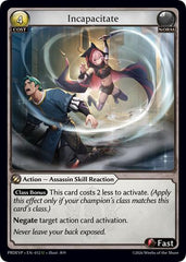 Incapacitate - 012 - Uncommon - .asphodel/paradise Event Pack