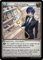 Orb of Sealing - 031 - Super Rare - .asphodel/paradise Event Pack