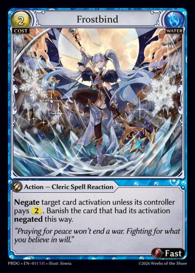Frostbind - 011 - Super Rare - .asphodel/paradise Grimoire