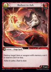 Reduce to Ash - 016 - Super Rare - .asphodel/paradise Grimoire