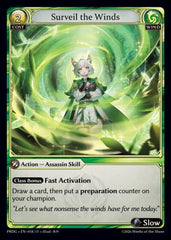 Surveil the Winds - 018 - Super Rare - .asphodel/paradise Grimoire