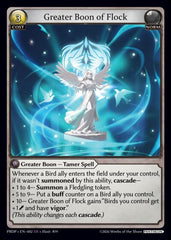 Greater Boon of Flock - 002 - Super Rare - .asphodel/paradise: Pantheon