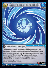 Lesser Boon of Permeation - 009 - Uncommon - .asphodel/paradise: Pantheon