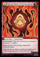 Lesser Boon of Provocation - 010 - Uncommon - .asphodel/paradise: Pantheon