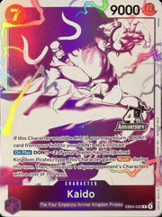 Kaido - EB04-030 - Rare (4th Anniversary Treasure Campaign Pack) - One Piece Promotion Cards