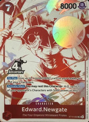 Edward.Newgate - ST15-002 - Super Rare (4th Anniversary Treasure Campaign Pack) - One Piece Promotion Cards