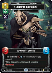 General Grievous - Crush Them! - 212 - Rare - Sector and Regional Promos: Season 2