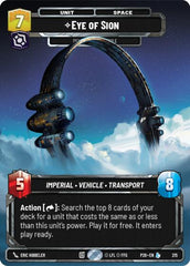 Eye of Sion - Delivered from Exile - 215 - Legendary - Sector and Regional Promos: Season 2