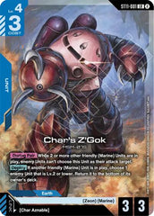 Char's Z'Gok - ST11-001 - LEGEND RARE - Starter Deck 11: Aquatic Assault