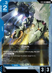 Zock - ST11-003 - COMMON - Starter Deck 11: Aquatic Assault