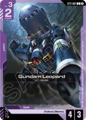 Gundam Leopard - ST11-007 - COMMON - Starter Deck 11: Aquatic Assault