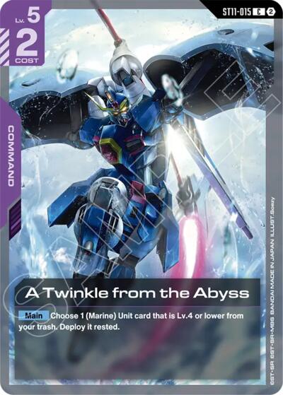 A Twinkle from the Abyss - ST11-015 - COMMON - Starter Deck 11: Aquatic Assault