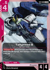 Tallgeese III - ST12-003 - COMMON - Starter Deck 12: Raging Onslaught
