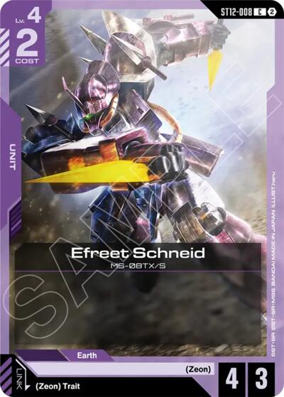 Efreet Schneid - ST12-008 - COMMON - Starter Deck 12: Raging Onslaught