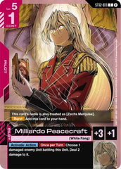 Milliardo Peacecraft - ST12-011 - COMMON - Starter Deck 12: Raging Onslaught