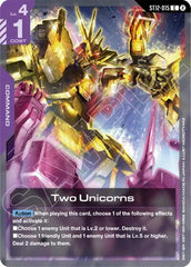 Two Unicorns - ST12-015 - COMMON - Starter Deck 12: Raging Onslaught