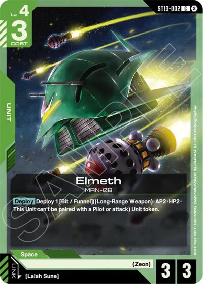 Elmeth - ST13-002 - COMMON - Starter Deck 13: Silent Barrage
