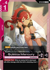 Suletta Mercury - ST13-012 - COMMON - Starter Deck 13: Silent Barrage