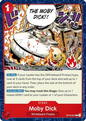Moby Dick (Ace Deck) - OP16-021 - Rare - Set Sail Deck Set
