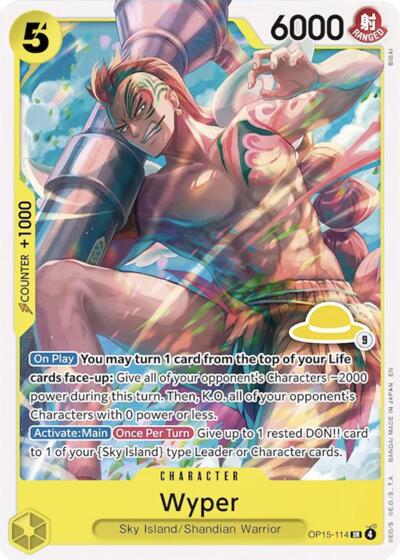 Wyper (Luffy Deck) - OP15-114 - Super Rare - Set Sail Deck Set