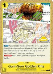 Gum-Gum Golden Rifle (Luffy Deck) - OP15-116 - Rare - Set Sail Deck Set