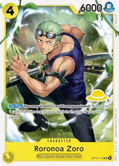 Roronoa Zoro (Luffy Deck) - OP15-113 - Super Rare - Set Sail Deck Set