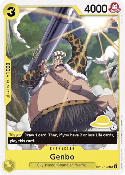 Genbo (Luffy Deck) - OP15-103 - Common - Set Sail Deck Set