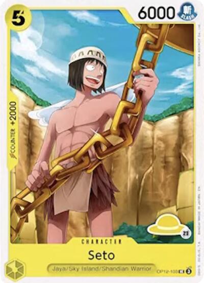Seto (Luffy Deck) - OP12-103 - Uncommon - Set Sail Deck Set