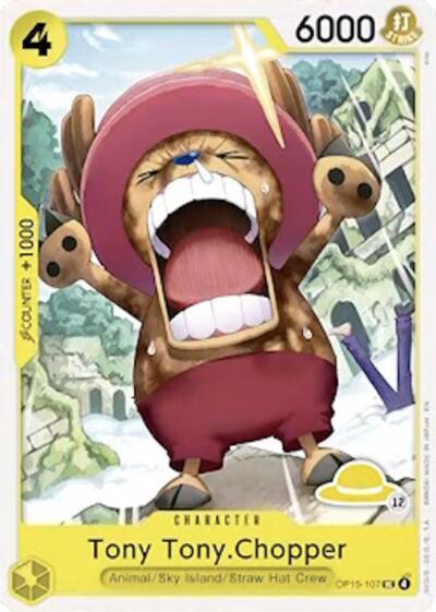 Tony Tony.Chopper (Luffy Deck) - OP15-107 - Uncommon - Set Sail Deck Set