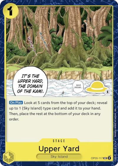 Upper Yard (Luffy Deck) - OP05-117 - Uncommon - Set Sail Deck Set