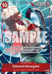 Edward.Newgate - P-152 - Promo (Premium Card Collection -Flame-Flame Fruit Coliseum Edition-) - One Piece Promotion Cards