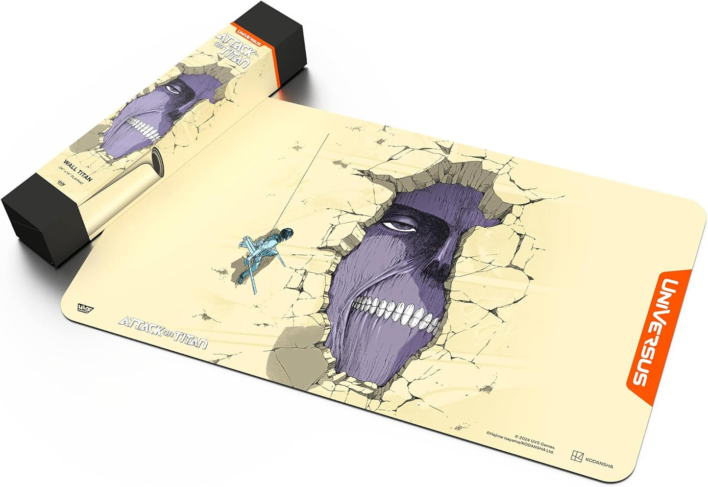 Attack on titan battle for humanity playmat - Wall Titan