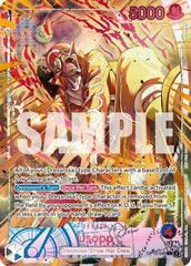 Usopp (Flame-Flame Fruit Coliseum) - OP10-042 - Leader - One Piece Promotion Cards