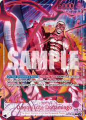 Donquixote Doflamingo (Flame-Flame Fruit Coliseum) - OP14-060 - Leader - One Piece Promotion Cards
