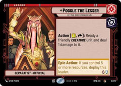 Poggle the Lesser - Let the Executions Begin - 12/272 - Common - Homeworlds