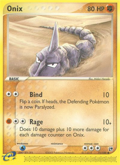 Onix - 071/100 - Sandstorm