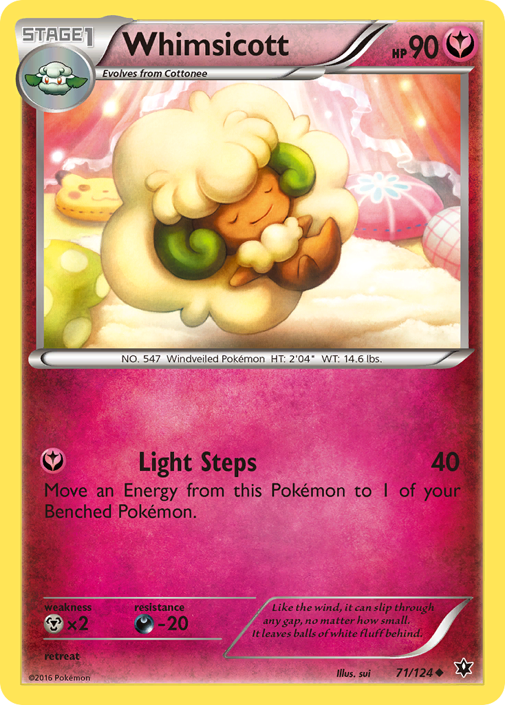 Whimsicott - 071/124 - Fates Collide