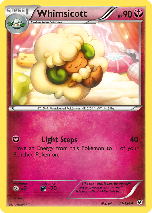 Whimsicott - 071/124 - Fates Collide