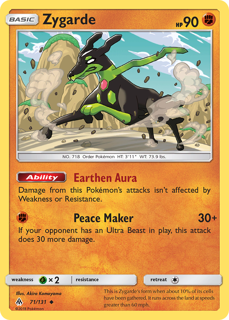 Zygarde - 071/131 - Forbidden Light