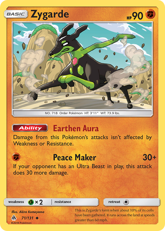 Zygarde - 071/131 - Forbidden Light