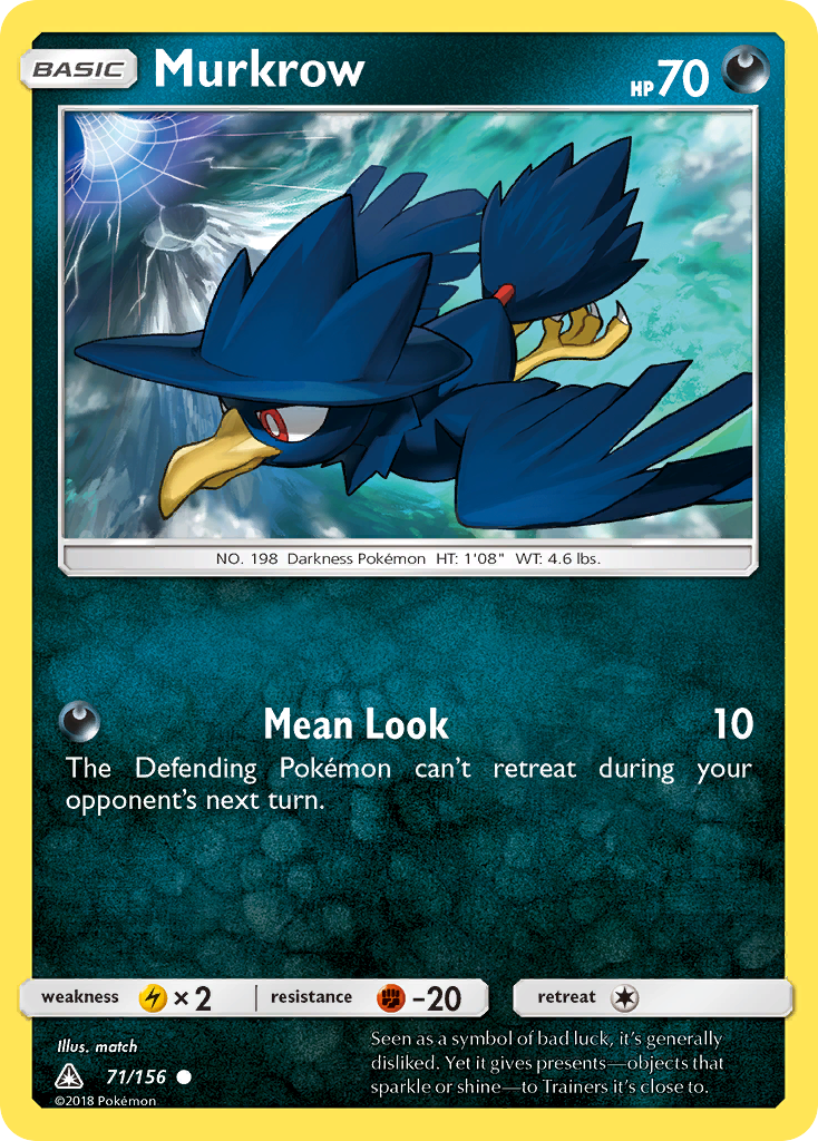 Murkrow - 071/156 - Ultra Prism