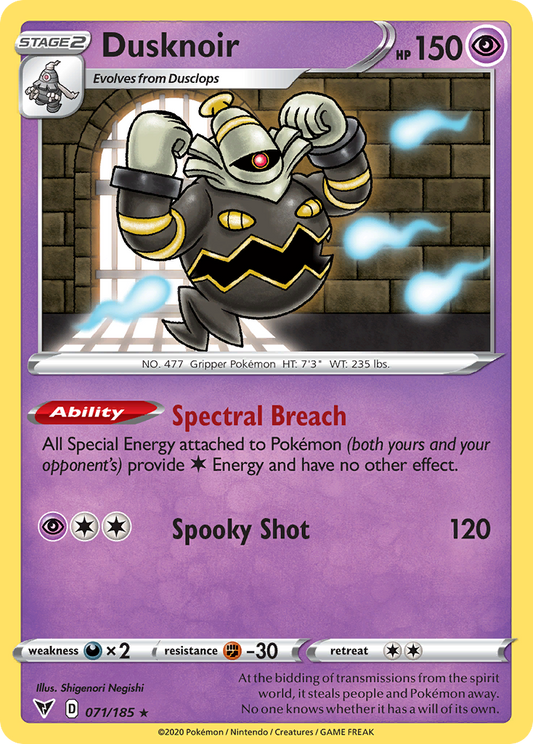 Dusknoir - 071/185 - Vivid Voltage