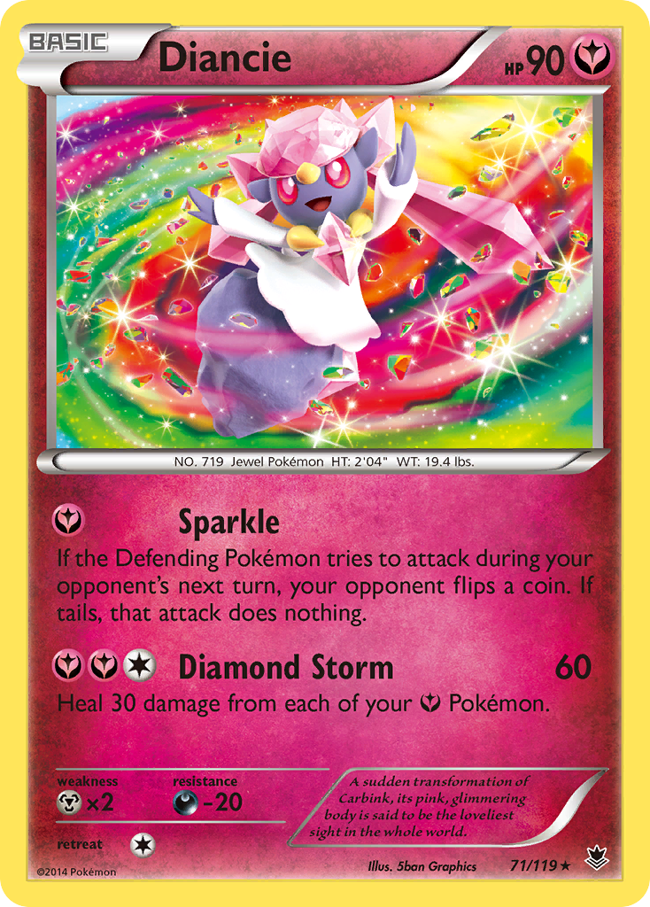 Diancie - 071/119 - Phantom Forces