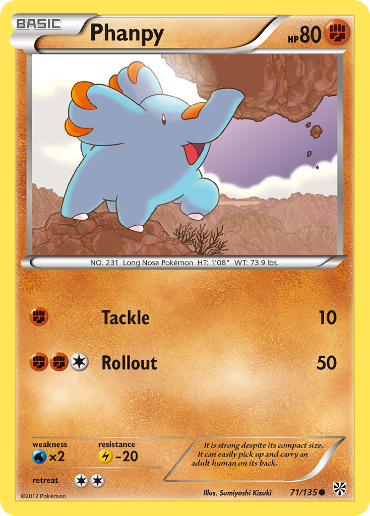 Phanpy - 071/135 - Plasma Storm