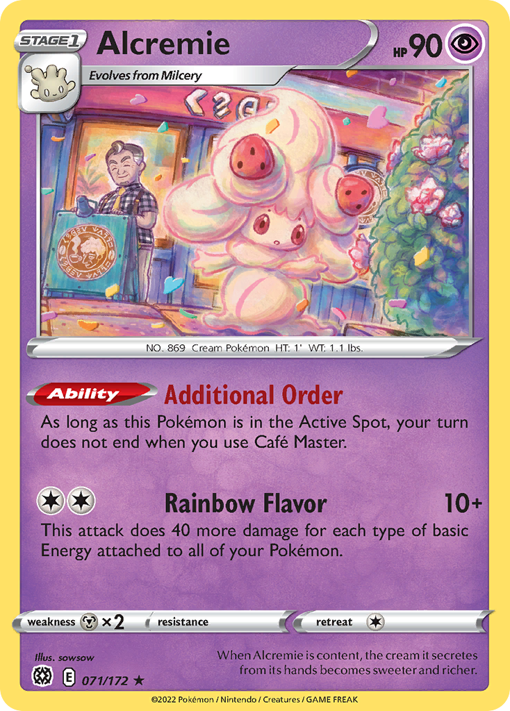 Alcremie - 071/172 - Brilliant Stars