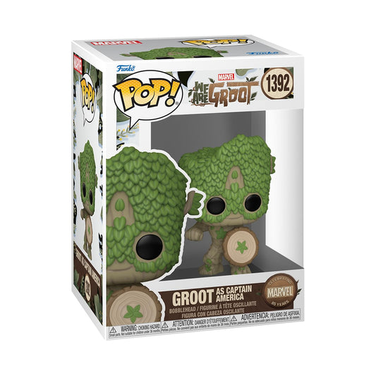 We Are Groot as Captain America Funko Pop! Vinyl Figure #1392